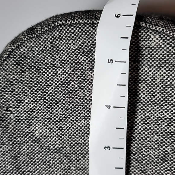 Old Navy bucket style hat black/white tweedy fabric cotton lined Sm-M - Picture 5 of 7